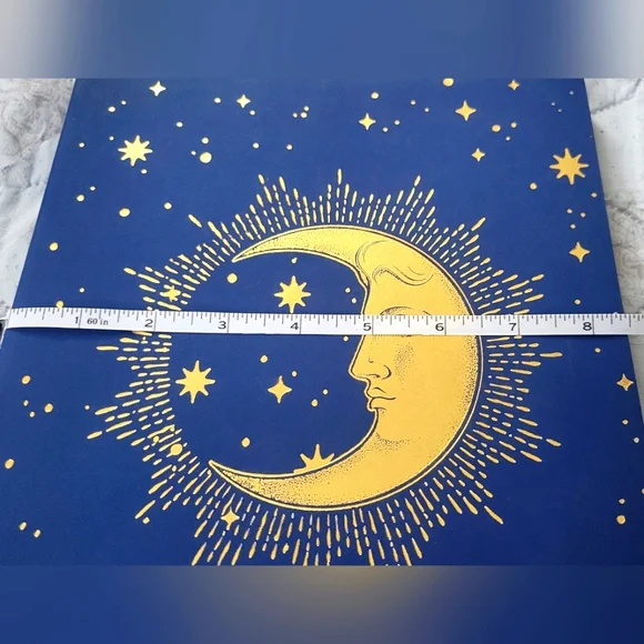 NEW Large Moon Journal with Soft Leatherette Cover • 8.5" x 11" - Picture 4 of 7